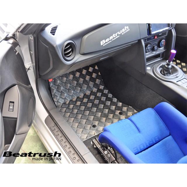 LAILE Beatrush フロアパネル運転席、助手席セット BRZ ZC6 フロアパネル レイル フロアパネル 運転席側・助手席側セット