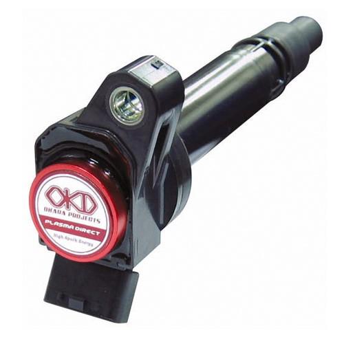 パーツ OKADA PLASMA DIRECT Okada Projects Plasma Direct Ignition Coils for 03-06 Lancer