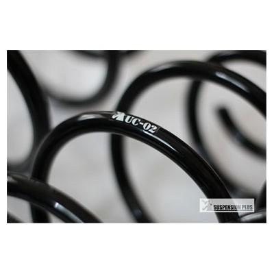【SUSPENSION PLUS/サスペンション足し加える】 ローダウンスプリング UC-02 ダイハツ ミラ L700S 0.66L 2WD NA/ターボ 1台分 [SP 145 198]