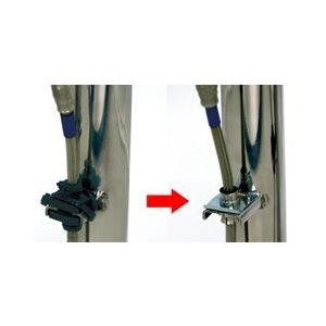 【SWAGE-LINE/スウェッジライン】 ブレーキホース（スチールエンド） 1台分 トヨタ ヴィッツ1000 SCP10 99/08-00/09 [ST2000] | plot | 02