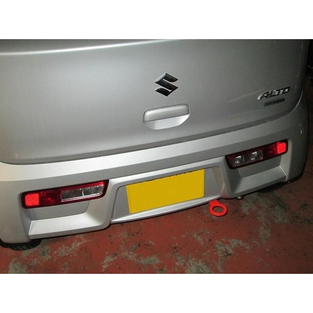 【KAWAI WORKS/カワイ製作所】 牽引フック(Racing hook) リヤ 固定Type スズキ アルト HA36 全車 [SZ0750-RFR-99]