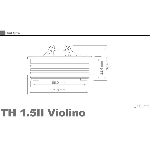 国内正規品】 audison/オーディソン THESIS シリーズ 38mm ツイーター