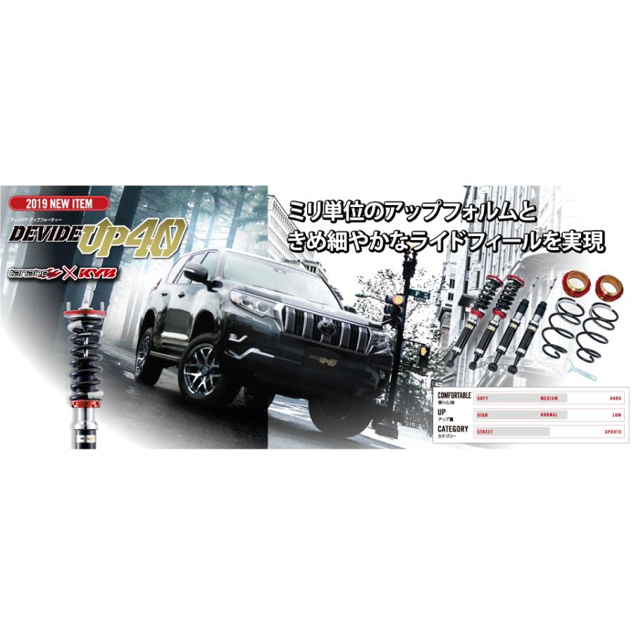 【TANABE/タナベ】 車高調 DEVIDE UP40 トヨタ C-HR ZYX10 2016/12~43739 [UP40ZYX10K]_1