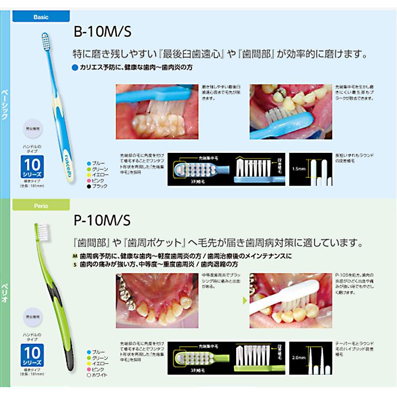 ルシェロ(ジーシー) ジーシー GC ルシェロ 歯ブラシ P-10M 10 ルシェロ(ジーシー) ジーシー GC ルシェロ 歯ブラシ P-10M 10