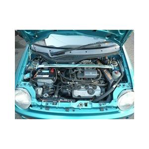 オーバルシャフト・ストラットバー フロント ホンダ トゥデイ JA4, JA5 [301-540-A]