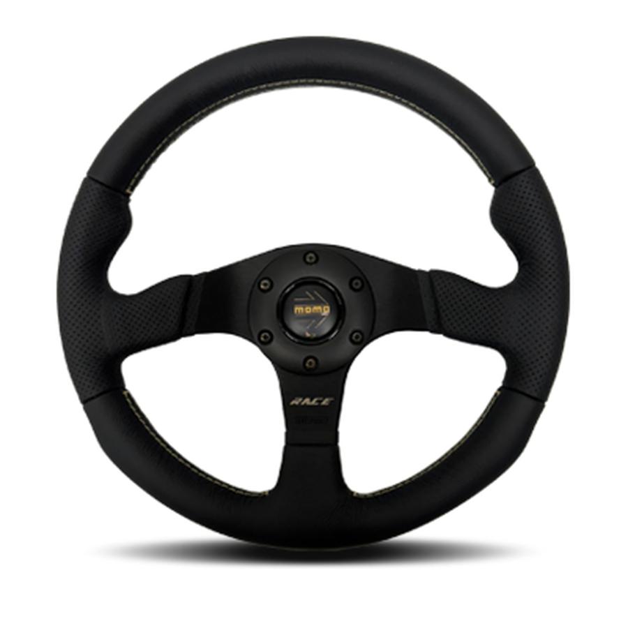 MOMO RACE NOTO ステアリング 本体　新品 MOMO（モモ） 【MOMO/モモ】 ステアリング RACE NOTO BLACK/GOLD