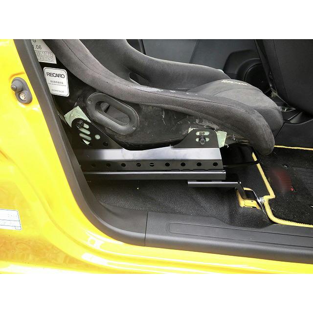 KAWAI WORKS/カワイ製作所】 シートレール 運転席側 COBRA フルバケ(底