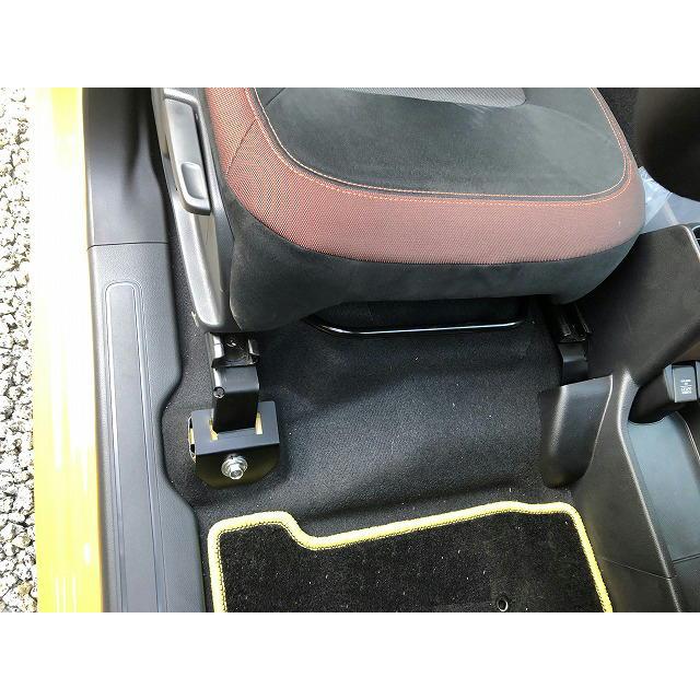KAWAI WORKS/カワイ製作所】 シートレール 助手席側 純正シートロー