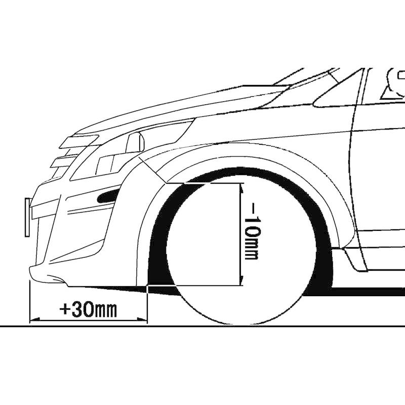 【AutoExe/オートエグゼ】 LY-03Z スタイリングキット フロントバンパー＆グリル マツダ MPV LY3P [MLZ2000] | オートエクゼ | 02