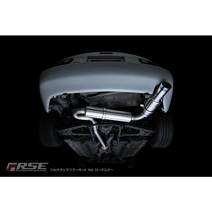 フルチタンマフラー（D-TECHNIQUE ？）　NA ユーノスロードスター フルチタンマフラー（D-TECHNIQUE ？） NA ユーノスロードスター