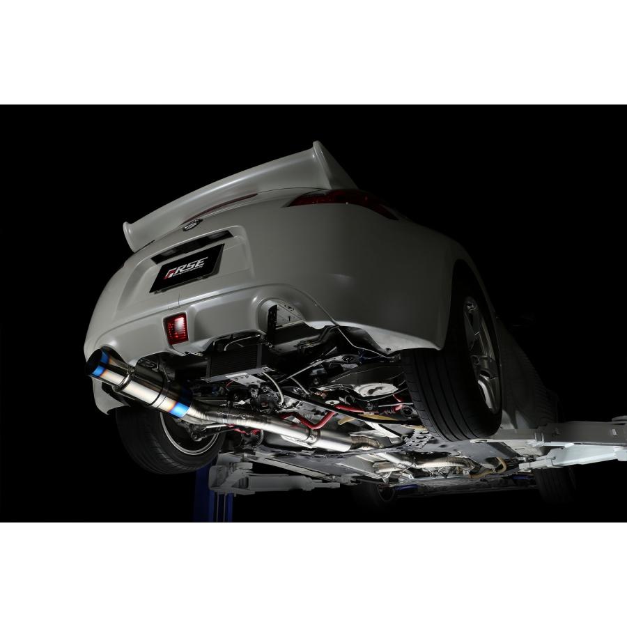 【RSE/リアルスピードエンジニアリング】 フルチタンマフラーキット ニッサン フェアレディZ　Z34 [RB6090-NS02A]の画像