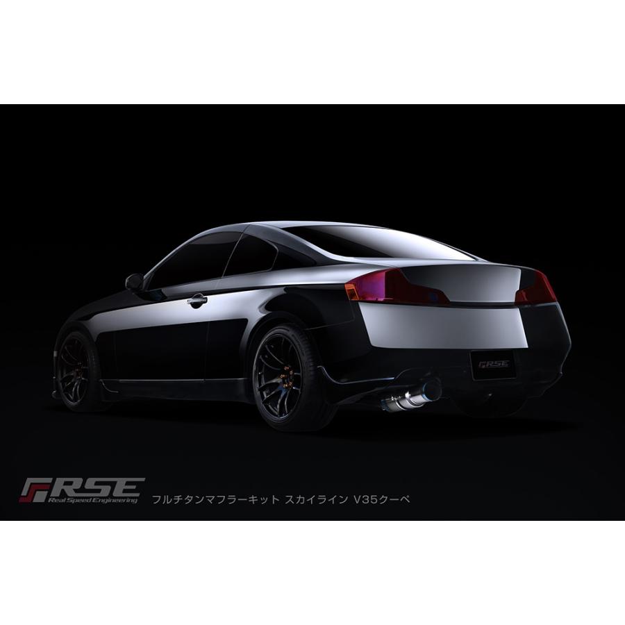 RSE/リアルスピードエンジニアリング】 フルチタンマフラーキット
