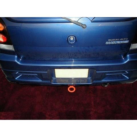 【KAWAI WORKS/カワイ製造所】 引っ張ること引っ掛かり(Racing hook) リヤ 固着させるType スズキ コントラルト H#22S 新標準尺度車 [SZ0210-RFR-99] 自動車-セーフティー用品-車、バイク、自転車