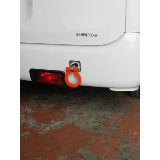 【KAWAI WORKS/カワイ製作所】 牽引フック(Racing hook) リヤ 可倒Type トヨタ タウンエース/ライトエースバン S402/412M [TY1460-RFR-88]