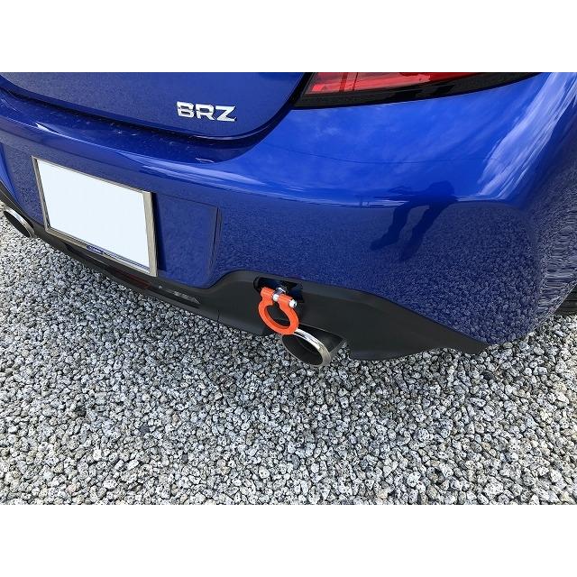 【KAWAI WORKS/カワイ製作所】 牽引フック(Racing hook) リヤ type可倒 スバル BRZ ZD8 '21/08〜 [TY1620-RFR-88]_1