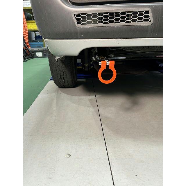 KAWAI WORKS/カワイ製作所】 牽引フック(Racing hook) リヤ type可倒