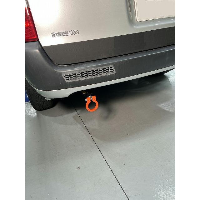 KAWAI WORKS/カワイ製作所】 牽引フック(Racing hook) リヤ type可倒