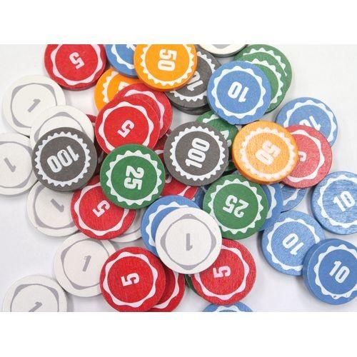 テンデイズゲームズ木製コイン新版 100枚セット 得点計算 ボードゲーム カードゲーム Bg 軽井沢viitta あそび堂 通販 Yahoo ショッピング