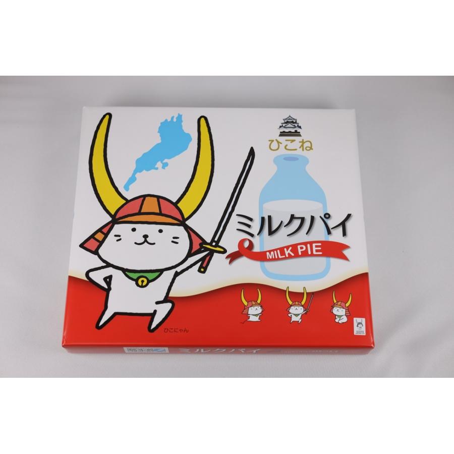 滋賀県ご当地モール ひこにゃんミルクパイ箱 12枚入り : パイ工房