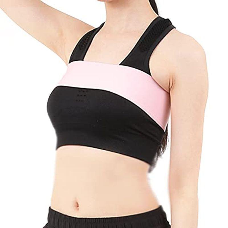 独特な店 バストバンド スポーツブラ 5段階ホックで調整可能胸 揺れない バンド式スポブラ スポーツ ランニング サポート ブラバンド バスト バンド