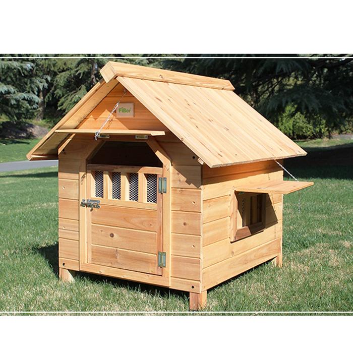 家庭用 豪華犬別荘 耐磨耗 丈夫 犬小屋 屋外サークル ペットハウス 犬