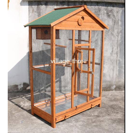 高品質 鳥小屋 木製鳥かご 大型飼育ケージ 整理しやすい 快適な空間 屋外用 鳥小屋 鳥用品 網目の間隔 逃げ出防止 多機能 Xzh 195 ビレッジスリー ヤフー店 通販 Yahoo ショッピング