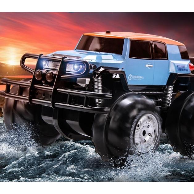 絶対一番安い 水陸両用 大型リモコン車 オフロード車 乗り越え抜群 4輪駆動 防水 二重モーター設計 クールライト 充電式おもちゃ プレゼント R105 233 Zh 233 ビレッジスリー ヤフー店 通販 Yahoo ショッピング 最安値に挑戦 Smmacademy Ru