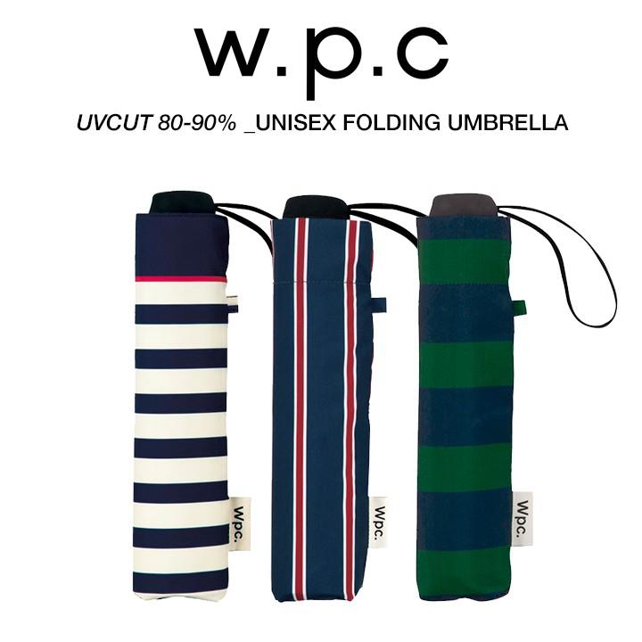 Wpc 折りたたみ傘 軽量 大きい58cm レディース メンズ 男女兼用傘 晴雨兼用傘 ボーダー ストライプ柄 Basic Folding Umbrella Wpc ワールドパーティー Msm Msm02 Villagestore 通販 Yahoo ショッピング