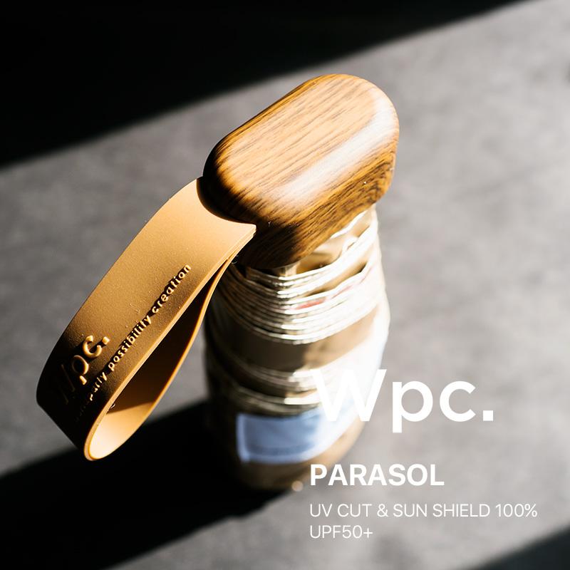 Wpc 日傘 折りたたみ傘 男女兼用 完全遮光100% UPF50+ 遮熱 シルバー ゴールド 軽量 UVカット100% 遮光インサイドカラー tiny Wpc. ワールドパーティー | Wpc. | 10