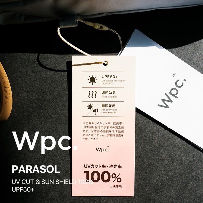 Wpc 日傘 折りたたみ傘 男女兼用 完全遮光100% UPF50+ 遮熱 軽量 UVカット100% 遮光インサイドカラー tiny 晴雨兼用 PUコーティング Wpc. ワールドパーティー | Wpc. | 14