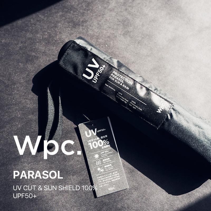 Wpc 日傘 折りたたみ傘 男女兼用 完全遮光 UPF50+ 遮熱 UVカット100% 遮光ミニマムベーシックパラソル 晴雨兼用 PUコーティング 大きい55cm ワールドパーティー | Wpc. | 11