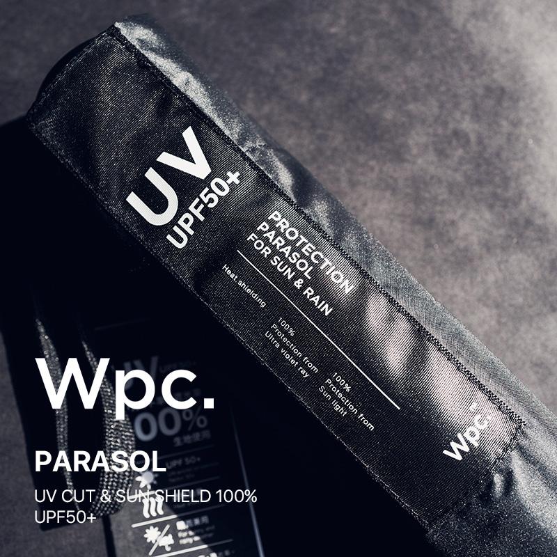 Wpc 日傘 折りたたみ傘 男女兼用 完全遮光 UPF50+ 遮熱 UVカット100% 遮光ミニマムベーシックパラソル 晴雨兼用 PUコーティング 大きい55cm ワールドパーティー | Wpc. | 12