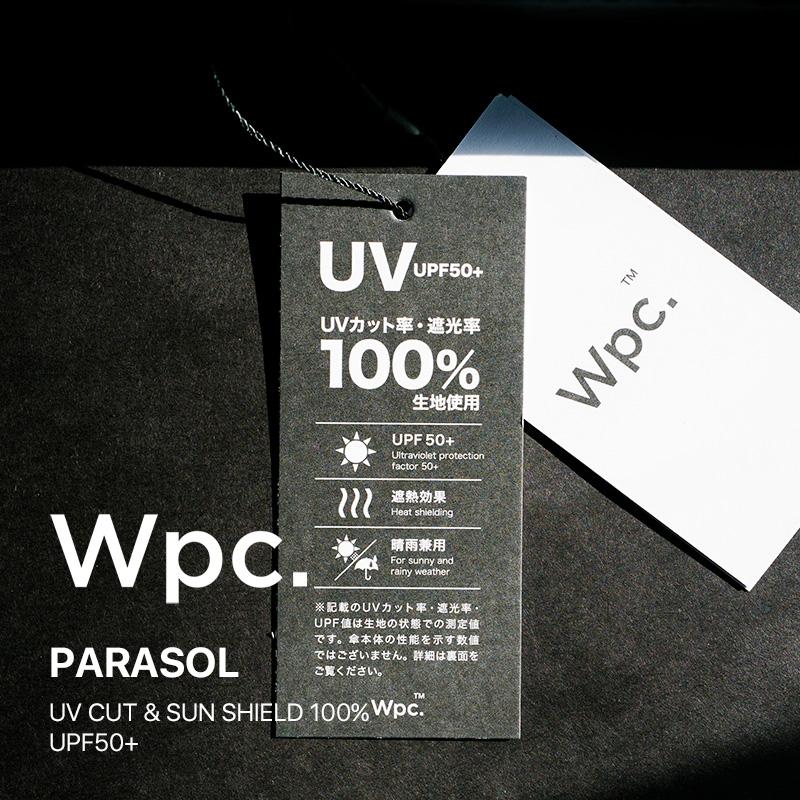 Wpc 日傘 折りたたみ傘 男女兼用 完全遮光 UPF50+ 遮熱 UVカット100% 遮光ミニマムベーシックパラソル 晴雨兼用 PUコーティング 大きい55cm ワールドパーティー | Wpc. | 13
