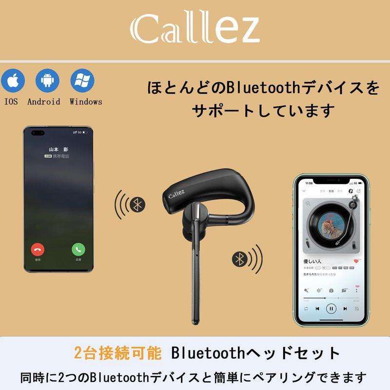 Bluetooth イヤホン 片耳 Bluetoothヘッドセット マイク付きワイヤレスヘッドセット ハンズフリー通話可 ミュート機能搭載｜villageused｜03