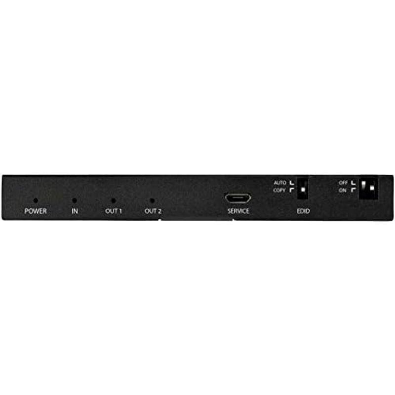 大評判 StarTech.com HDMI分配器/1入力2出力/4K60Hz HDMI 2.0対応スプリッター/スケーラー内蔵/3.5mmステレオミ