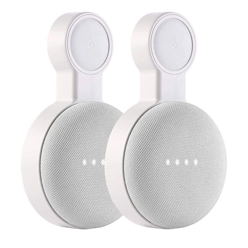 コンセント壁マウントホルダー Google Nest MiniとGoogle Home Mini用