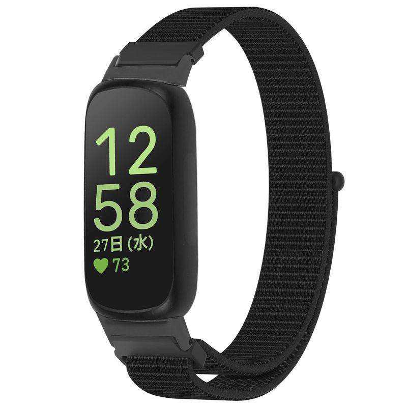 交換用ベルト For Fitbit Inspire 3 替えベルト マジックテープ式脱着