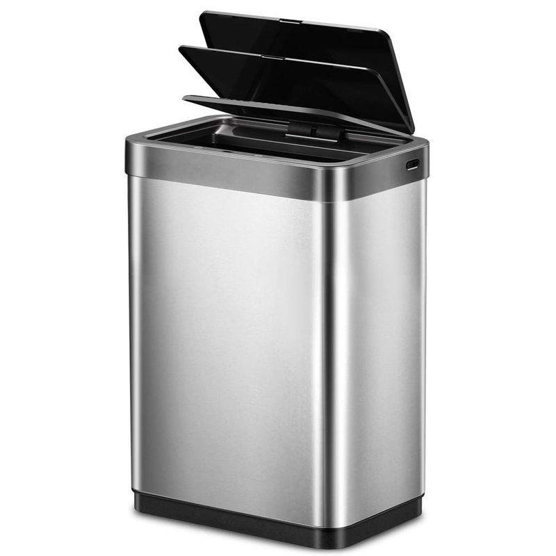EKO ゴミ箱 自動開閉 ミラージュX シルバー 45L センサービン イーケーオー(EKO) EKO ゴミ箱 自動開閉 ミラージュX シルバー 45L
