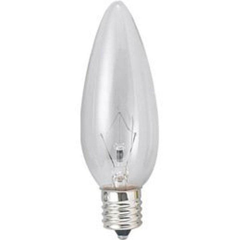 5個セットヤザワ シャンデリア球 クリア 40W 口金E17 C321740C 