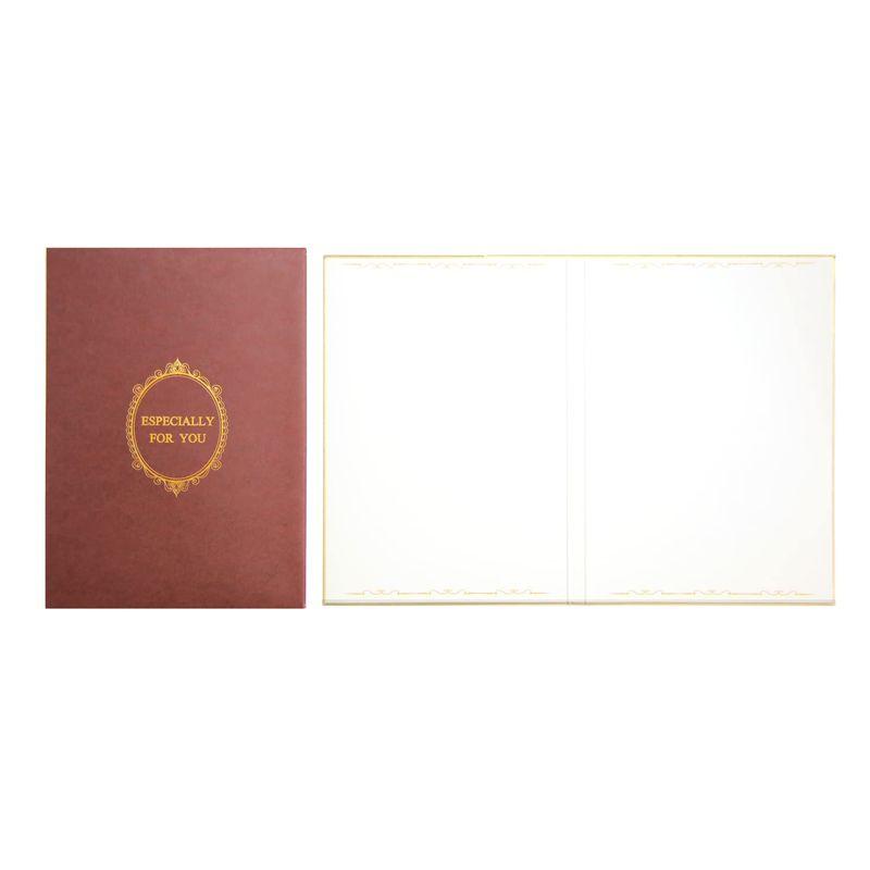 ケーエス 色紙 寄書色紙 YGS-01 29.7x43.5cm ブラウン : アップ
