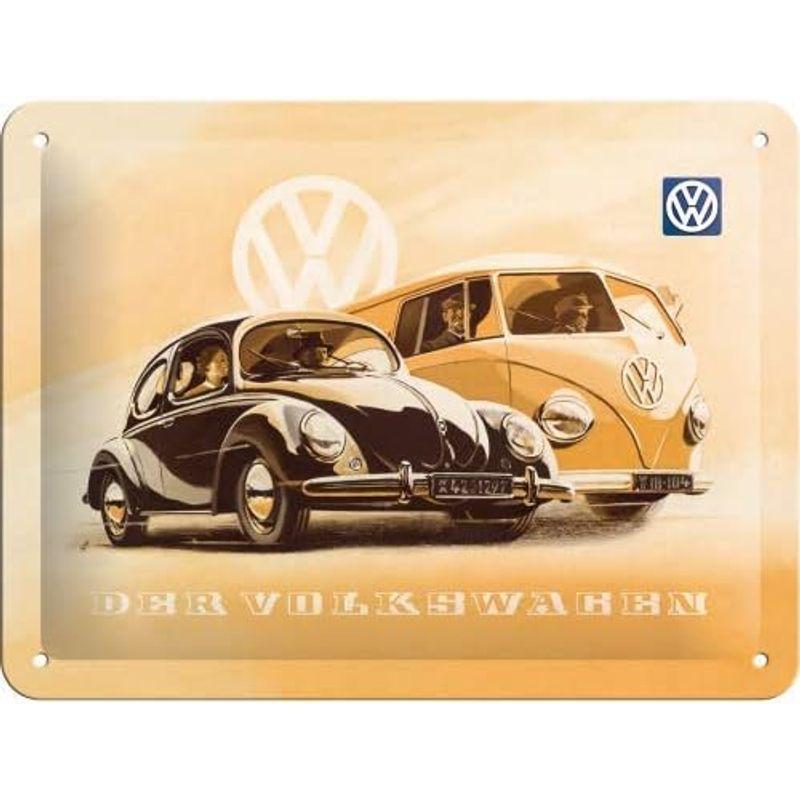 ブリキ看板 フォルクスワーゲン VW Beetle & Bulli/TIN SIGN
