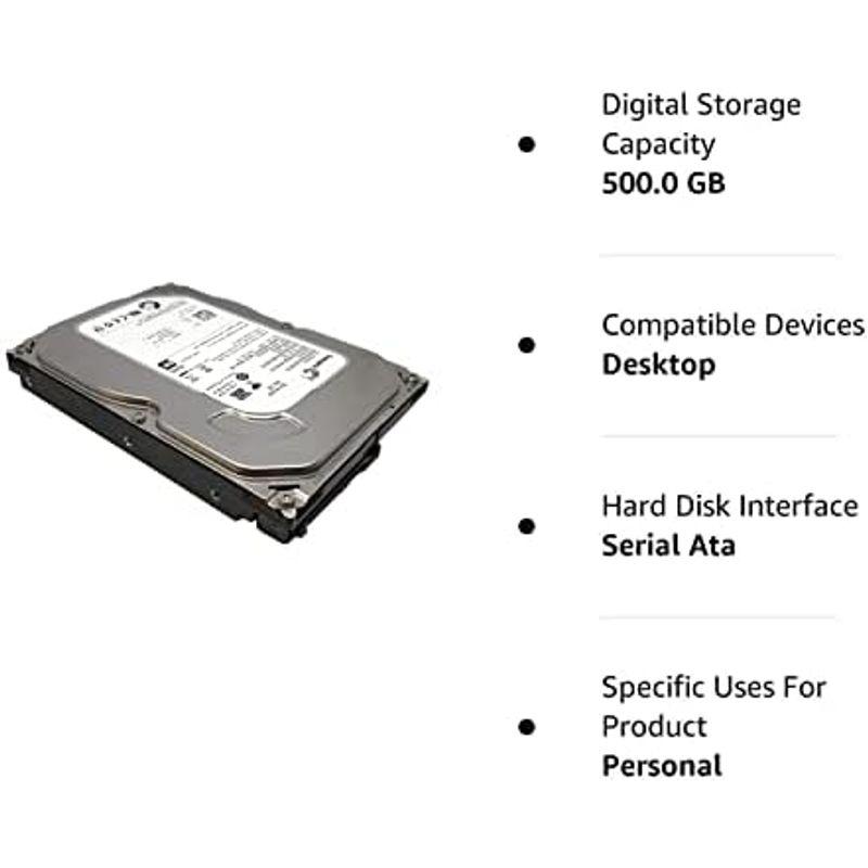Seagate 3.5インチ内蔵HDD 500GB SATA 6Gb/s 7200rpm 16MB ST500DM002｜villageused｜08