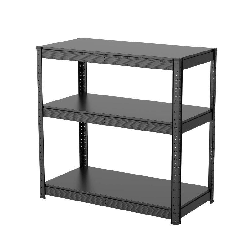 Umimileラック スチールラック 幅80cm 3段 メタルラック 耐荷重120kg  