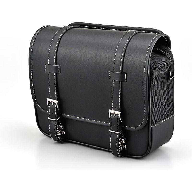 ヘンリービギンズ(Henly Begins) デイトナ バイク用 サイドバッグ 12L ブラック サドルバッグ DHS-2 96907_1