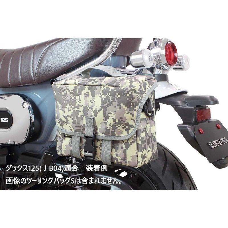 スペシャルパーツ武川(TAKEGAWA) サイドバッグサポート ブラック ダックス125(JB04) 09-11-0318_2