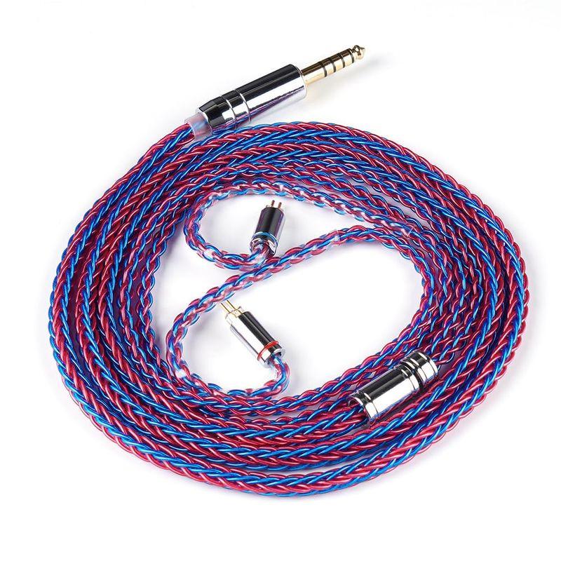 NICEHCK SweetLife 12芯6N銀メッキ単結晶銅ケーブル イヤホンリ