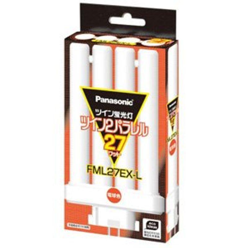 パナソニック ツイン蛍光灯 ツイン2パラレル FML27EX-L : アップ