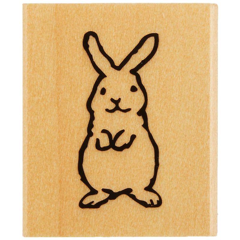 こどものかお ピッコロスタンプ (うさぎ) 0812-001 : アップヴィレッジ
