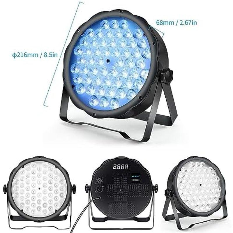 BETOPPER ステージライト 54x1.5W RGBW LED 舞台照明 ディスコ BETOPPER ステージライト 54x1.5W RGBW LED 舞台照明 ディスコ