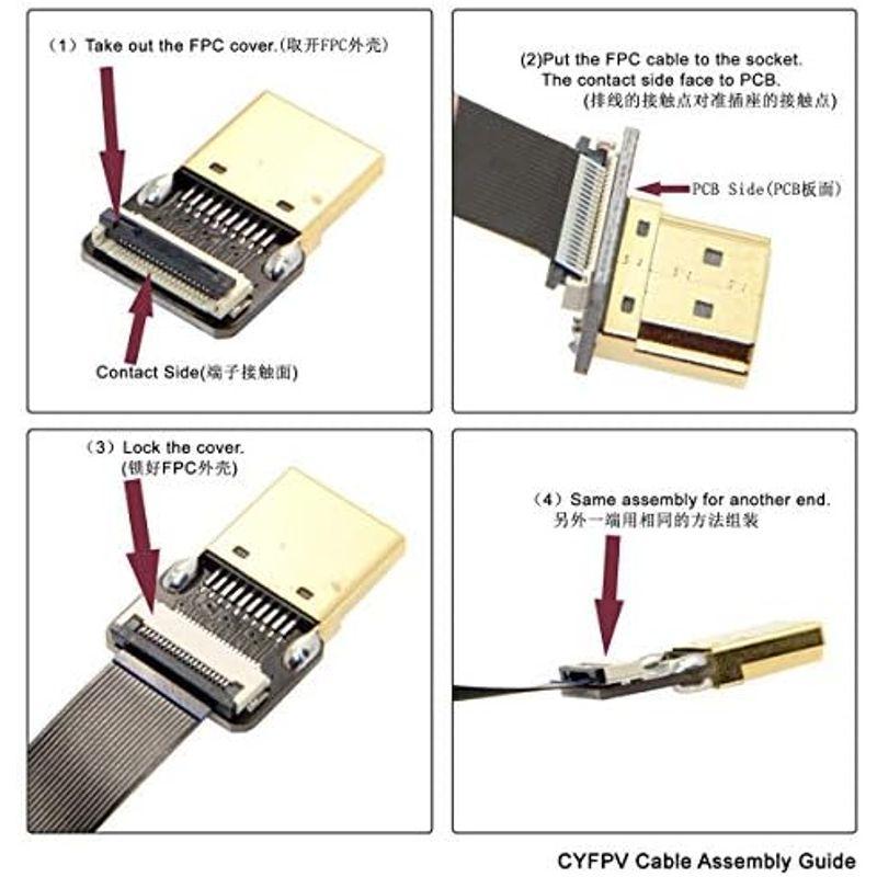 CY CYFPVHDMI HDMI タイプA メスコネクターソケット FPV HDTV マルチコプター 航空写真用｜villageused｜04